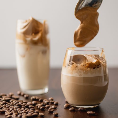 Dalgona coffee recipe frappe with instant coffee