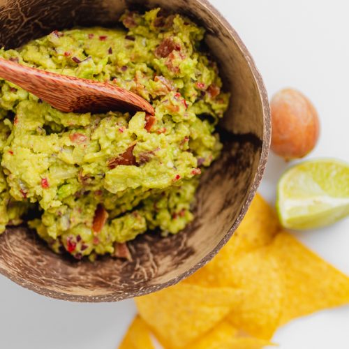 Healthy guacamole recipe