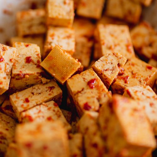 Gemarineerde tofu bereiden