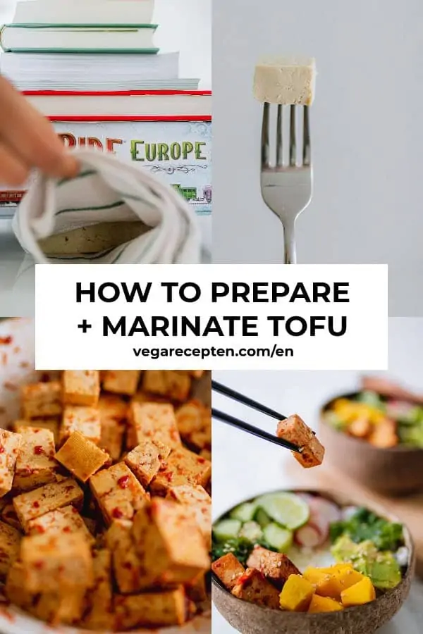 How to prepare + marinate tofu