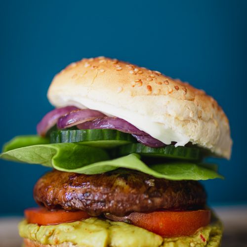 vegan portobello mushroom burger recipe