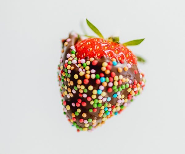 How to Make Chocolate Strawberries With Sprinkles Vega Recepten