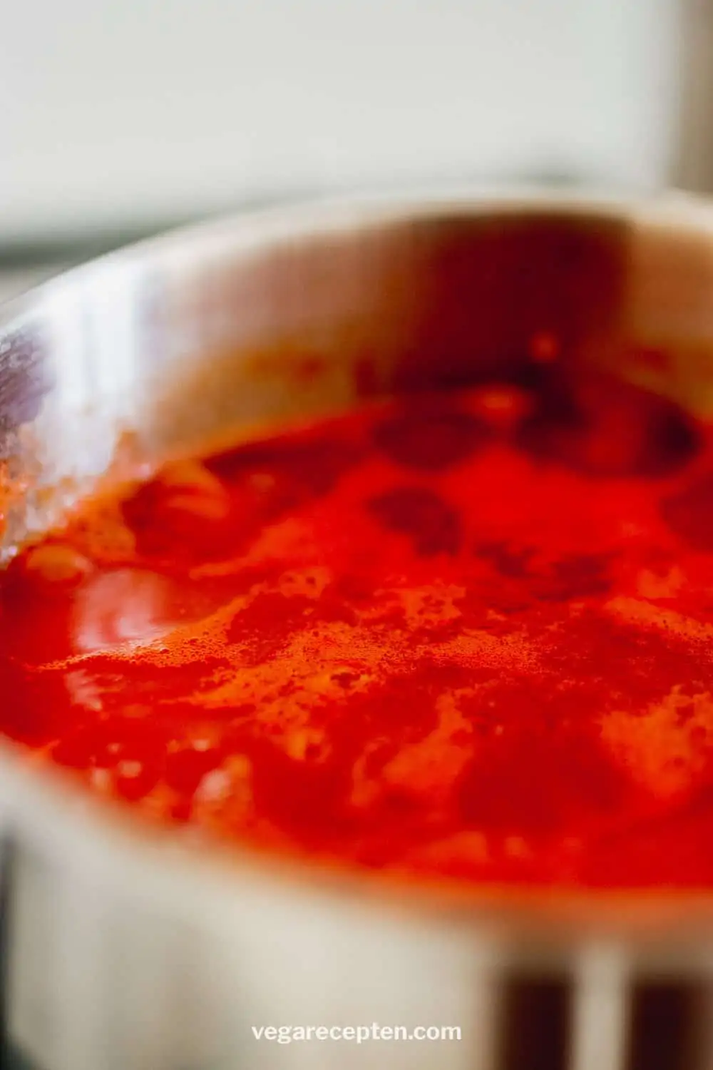 Tomatensoep koken