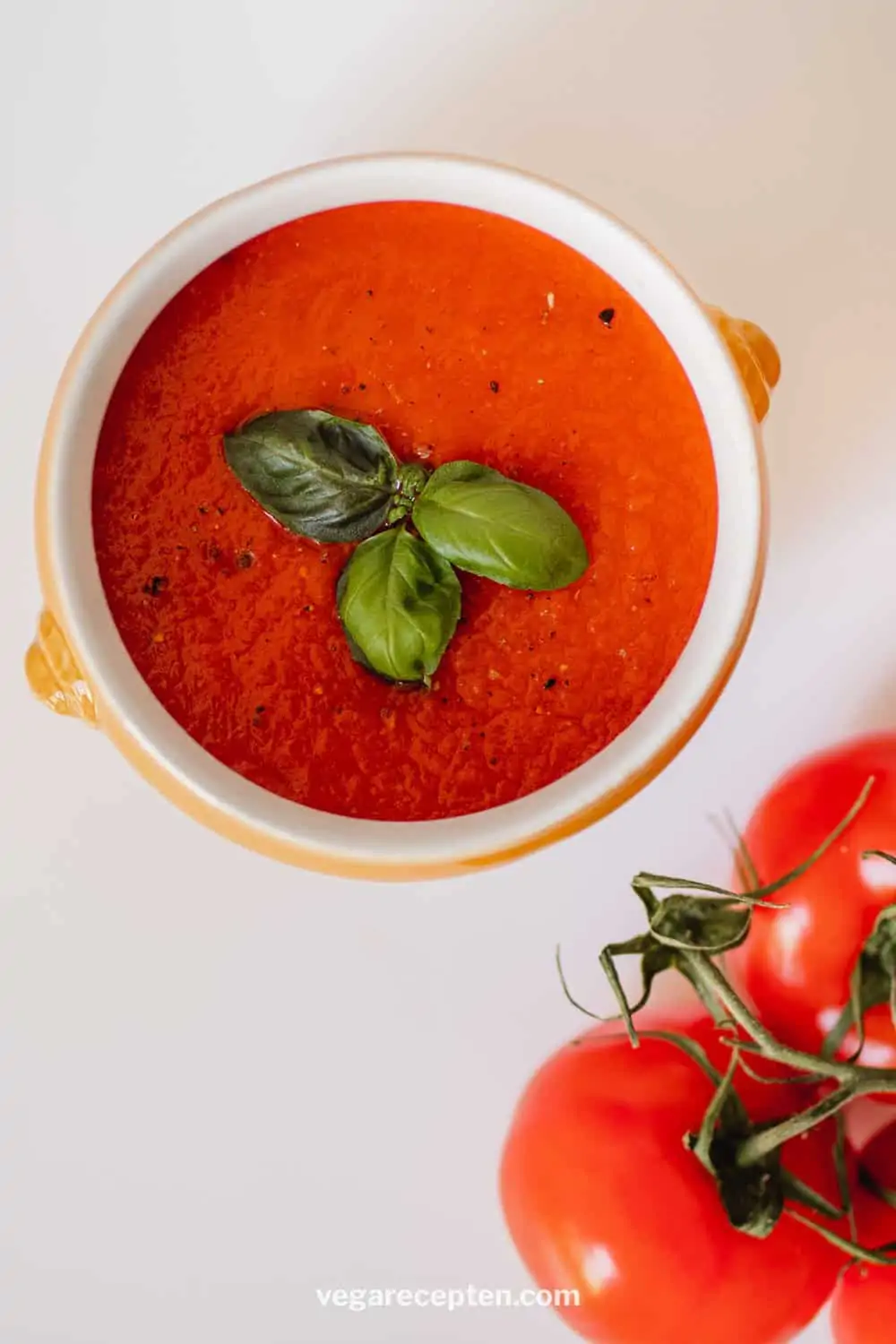 Verse tomatensoep recept