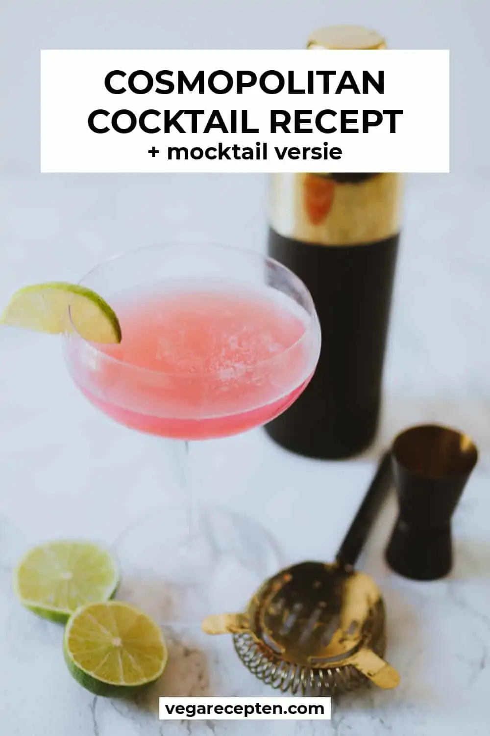 Cosmopolitan cocktail mocktail recept