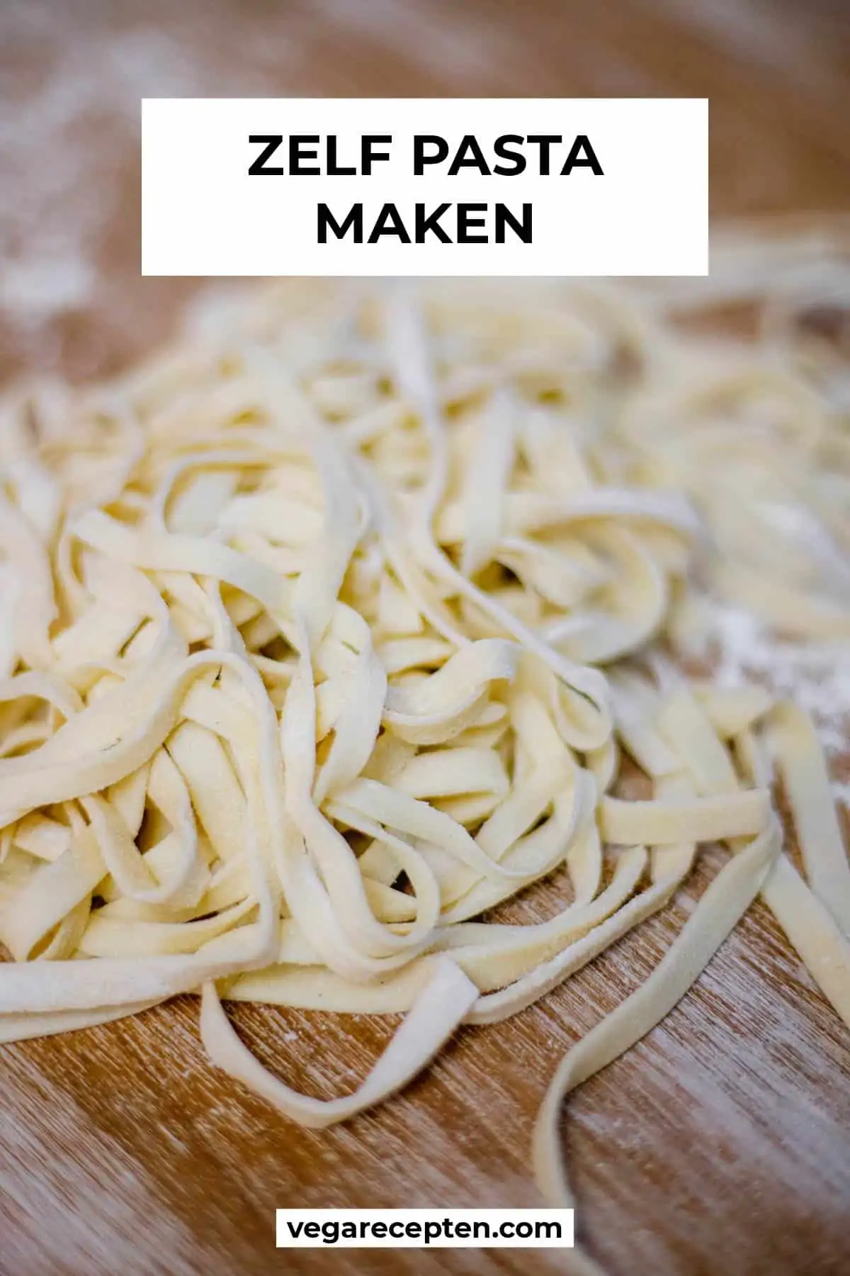 zelf pasta maken recept