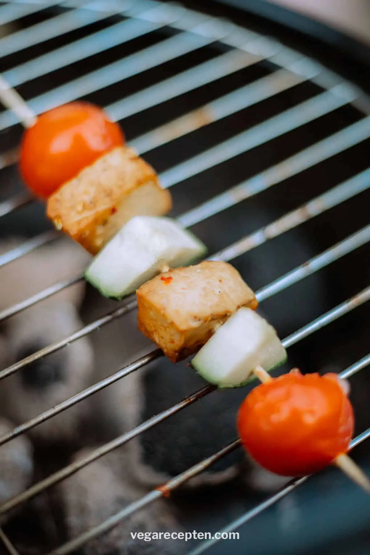 Tofu spies vegetarische barbecue