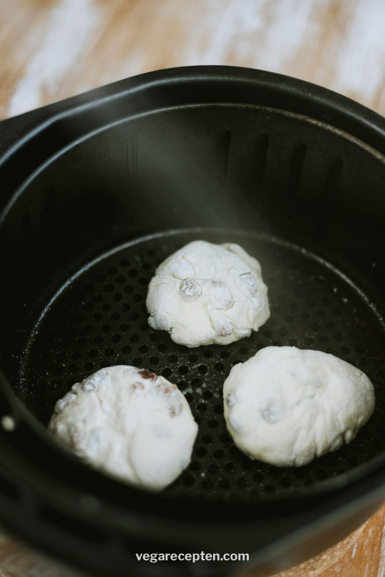 Airbollen airfryer oliebollen recept Vega Recepten
